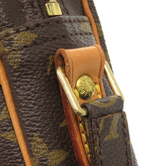LOUIS VUITTON Shoulder Bag M45266 Monogram canvas Brown Monogram Danube Women Used Authentic