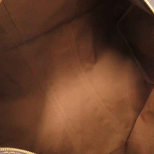 LOUIS VUITTON Boston Duffel bag M41414 Monogram canvas Brown Monogram Keepall bandouliere55 mens Used Authentic