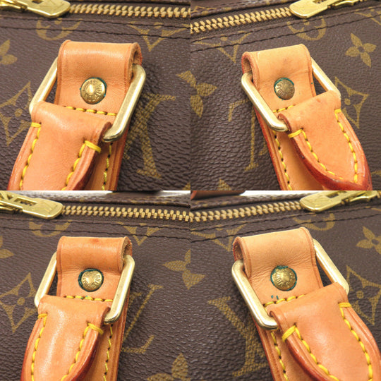 LOUIS VUITTON Boston Duffel bag M41414 Monogram canvas Brown Monogram Keepall bandouliere55 mens Used Authentic