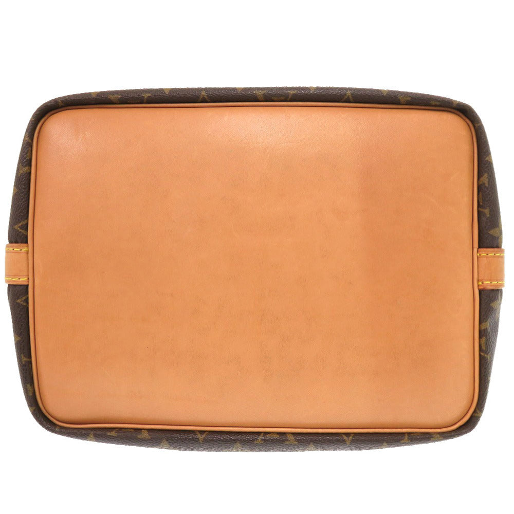 LOUIS VUITTON Shoulder Bag M40818 Monogram canvas Brown Monogram Petit Noe Women Used Authentic