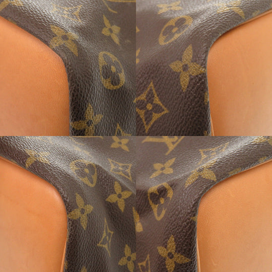 LOUIS VUITTON Shoulder Bag M40818 Monogram canvas Brown Monogram Petit Noe Women Used Authentic