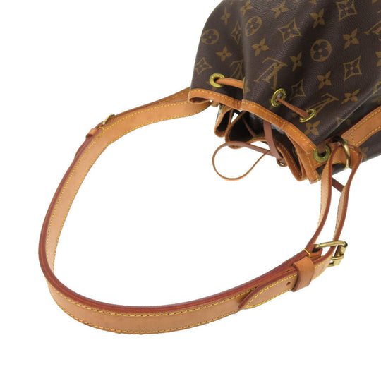 LOUIS VUITTON Shoulder Bag M40818 Monogram canvas Brown Monogram Petit Noe Women Used Authentic