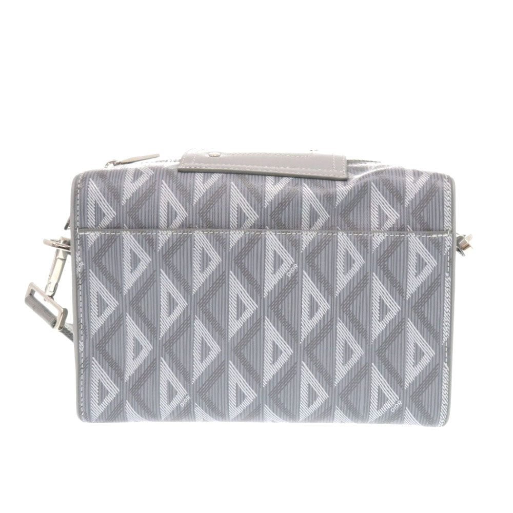 Christian Dior Shoulder Bag Leather, PVC gray rango 22 mens Used Authentic