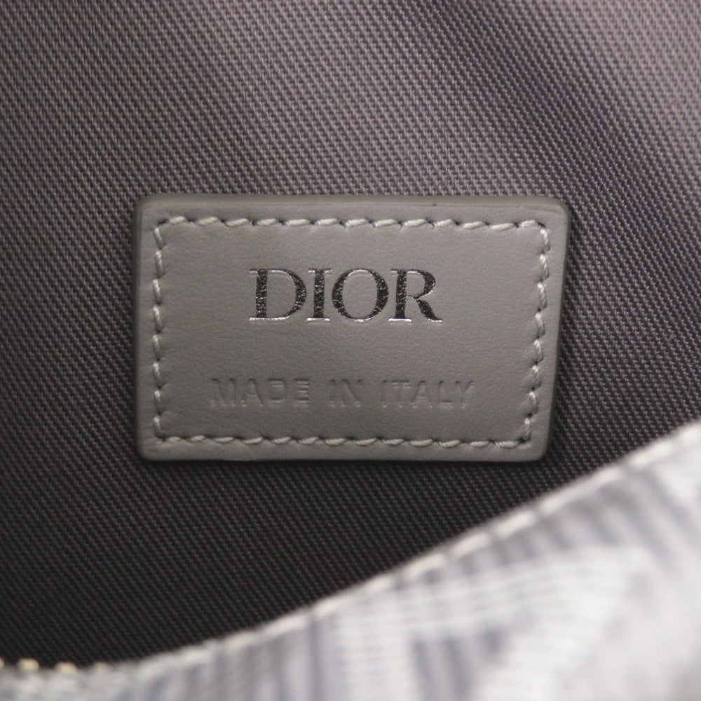 Christian Dior Shoulder Bag Leather, PVC gray rango 22 mens Used Authentic