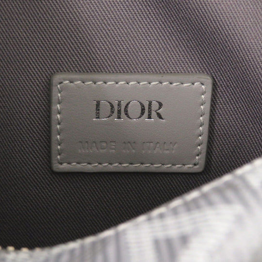 Christian Dior Shoulder Bag Leather, PVC gray rango 22 mens Used Authentic