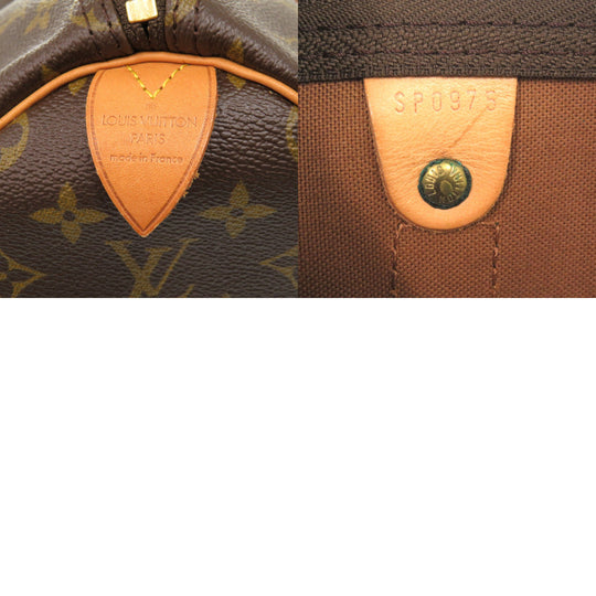 LOUIS VUITTON Boston Duffel bag M41426 Monogram canvas Brown Monogram Keepall 50