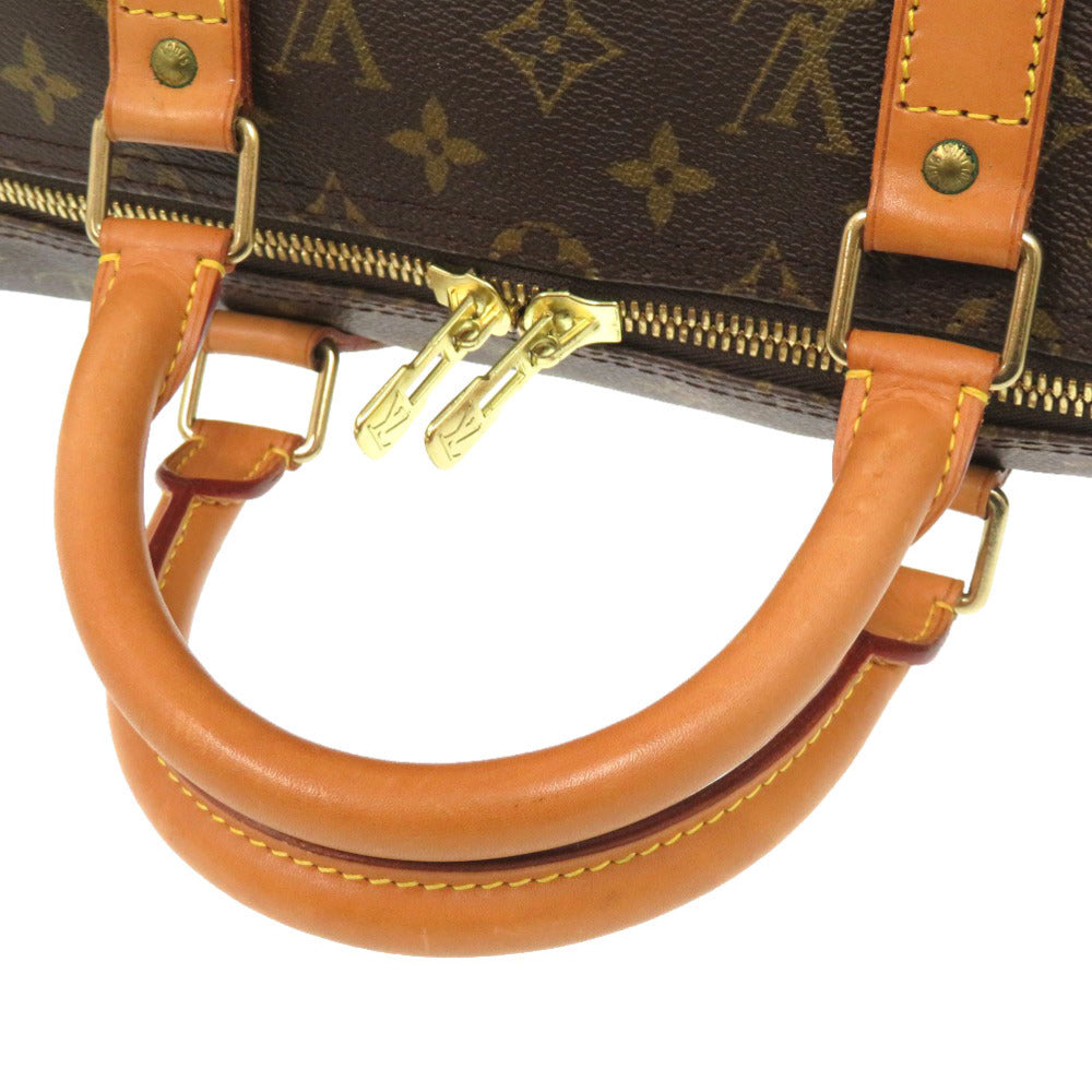 LOUIS VUITTON Boston Duffel bag M41426 Monogram canvas Brown Monogram Keepall 50