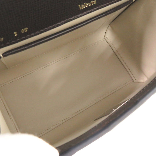 Valextra Handbag leather blue SUNNEI mini ijide Women Used Authentic