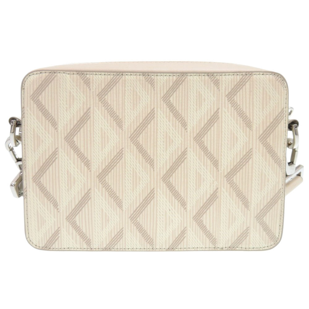Christian Dior Shoulder Bag PVC, Leather beige cd diamond