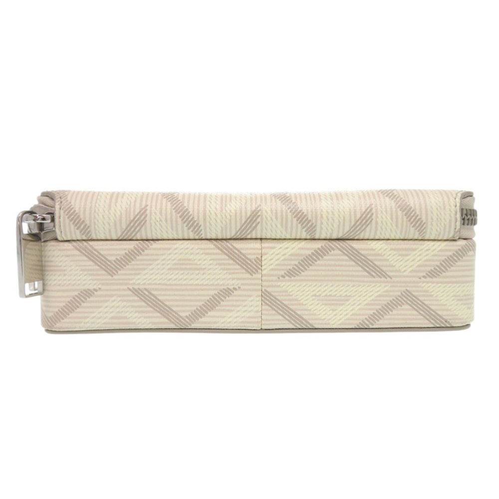 Christian Dior Shoulder Bag PVC, Leather beige cd diamond