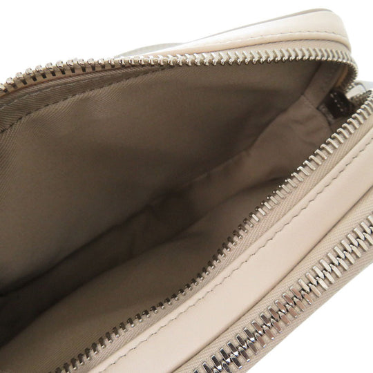 Christian Dior Shoulder Bag PVC, Leather beige cd diamond