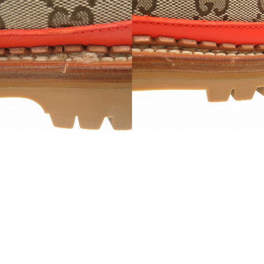 GUCCI boots GG canvas Orange GUCCI x THE NORTH FACE Gucci x The North Face 38