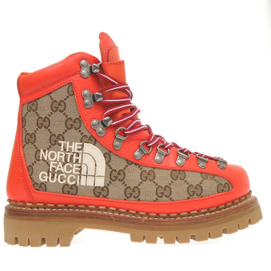 GUCCI boots GG canvas Orange GUCCI x THE NORTH FACE Gucci x The North Face 38
