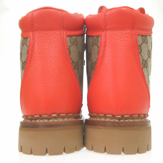 GUCCI boots GG canvas Orange GUCCI x THE NORTH FACE Gucci x The North Face 38