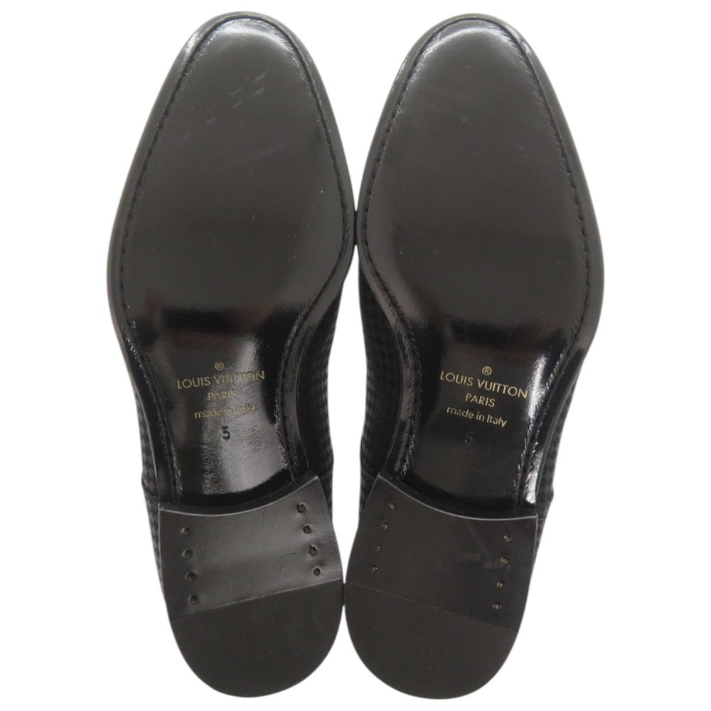 LOUIS VUITTON Other shoes silk black solferno derby shoes 5