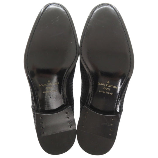 LOUIS VUITTON Other shoes silk black solferno derby shoes 5