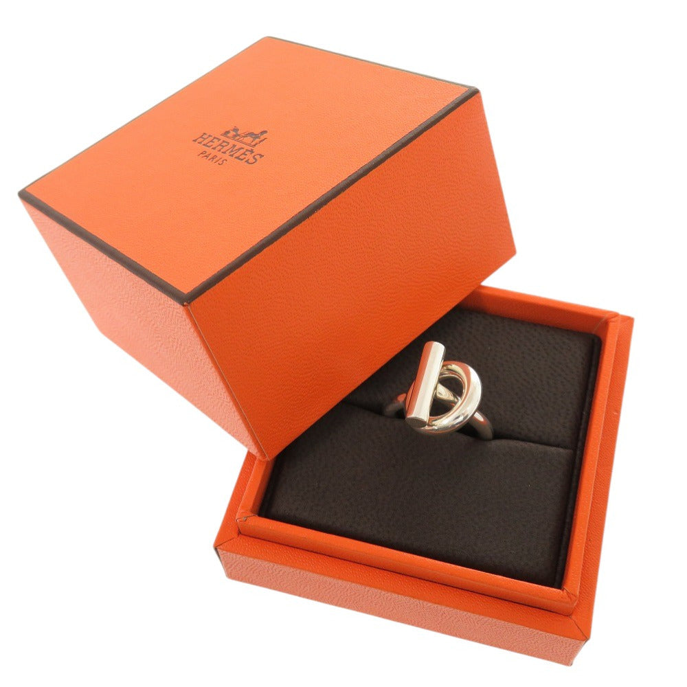 HERMES Ring Silver925 Silver Echape 48