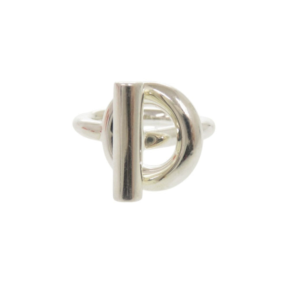 HERMES Ring Silver925 Silver Echape 48