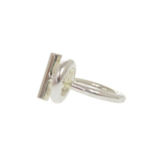 HERMES Ring Silver925 Silver Echape 48
