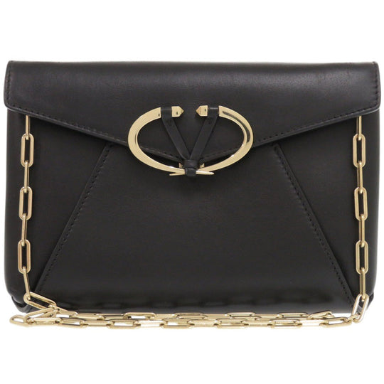 Valentino Garavani Shoulder Bag leather black