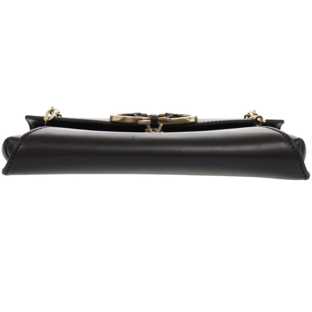 Valentino Garavani Shoulder Bag leather black