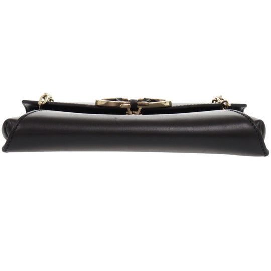 Valentino Garavani Shoulder Bag leather black