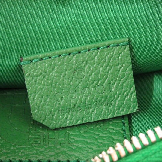 GUCCI Sling bag 650299 Nylon green The North Face Collaboration