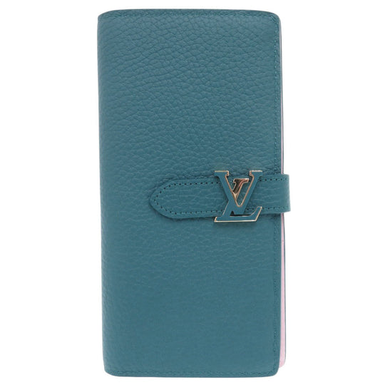 LOUIS VUITTON Long Wallet Purse M81499 leather Corver LVVertical Wallet
