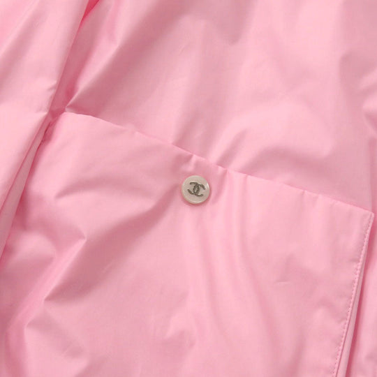 CHANEL Blouson P76226V68691 Polyester, Cotton pink Coco Beach Blouson 34