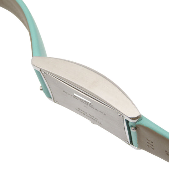 TIFFANY&Co. Watches Quartz 60557985 Stainless Steel , Leather Silver Quartz East West Silver dial Women Used Authentic