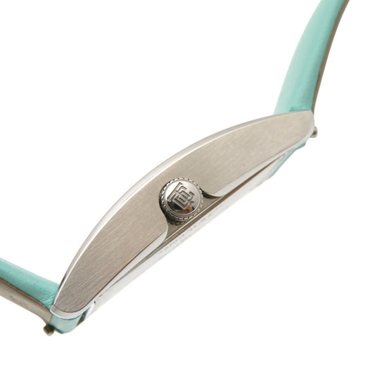 TIFFANY&Co. Watches Quartz 60557985 Stainless Steel , Leather Silver Quartz East West Silver dial Women Used Authentic