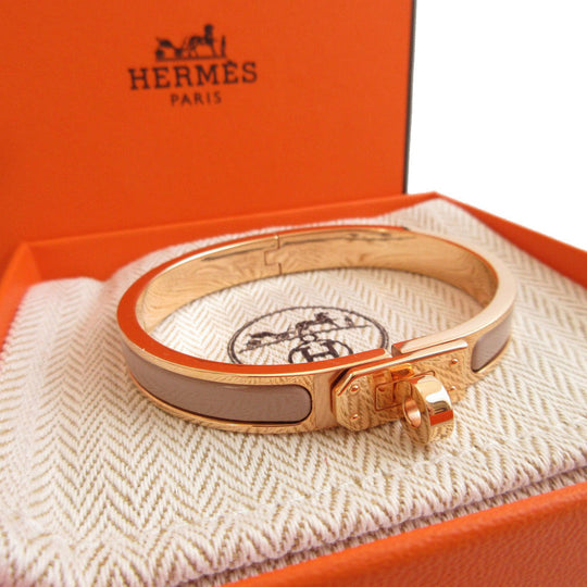 HERMES Bangle metal Rose gold Mini Click Kelly unisex(Unisex) Used Authentic