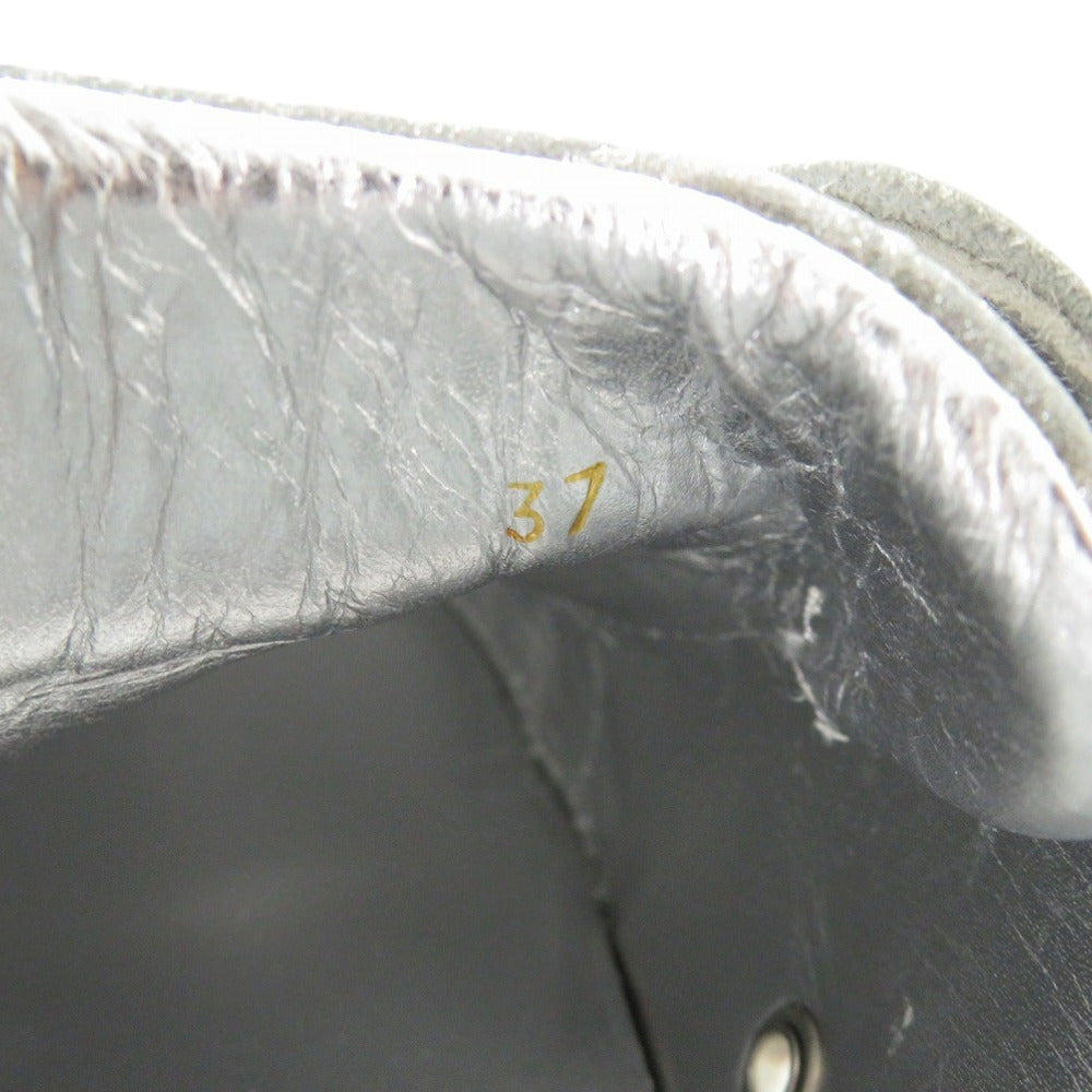Christian Louboutin sneakers 3220460SV71 fabric Silver Studs Low Cut Vieira 2 Women 37 Used Authentic