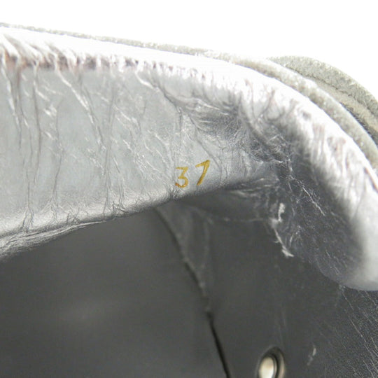 Christian Louboutin sneakers 3220460SV71 fabric Silver Studs Low Cut Vieira 2 Women 37 Used Authentic