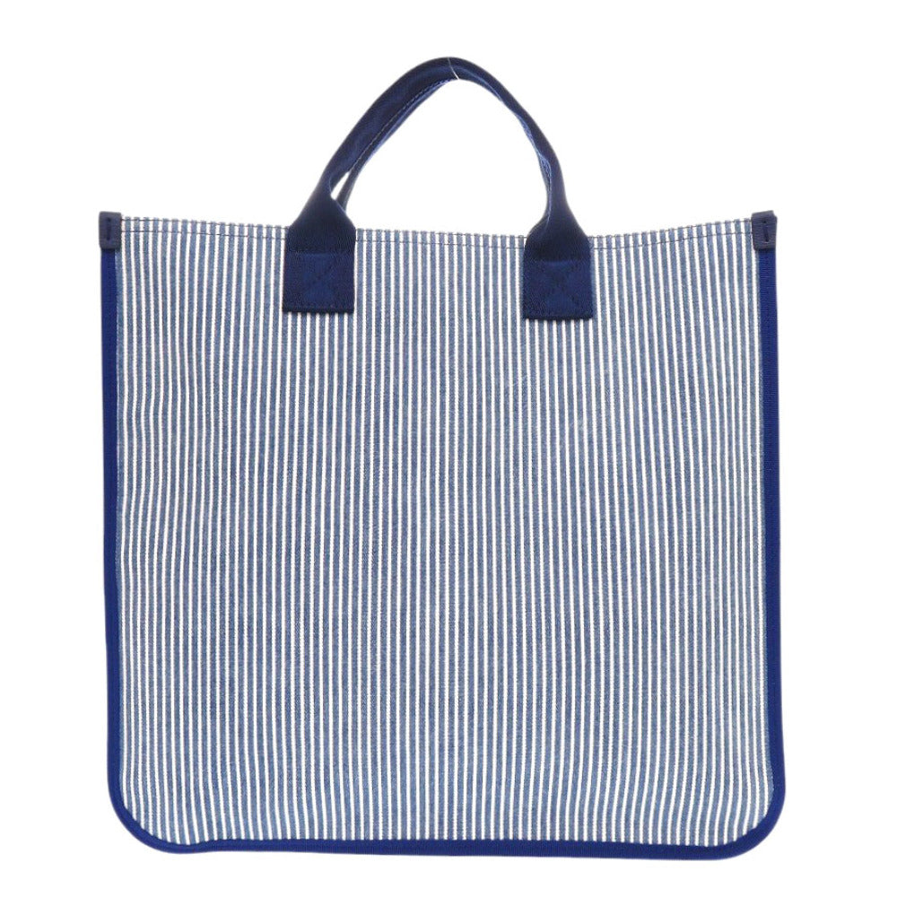 GUCCI Tote Bag 605831 cotton blue OshKosh Collaboration Children's Line Stripe unisex(Unisex) Used Authentic