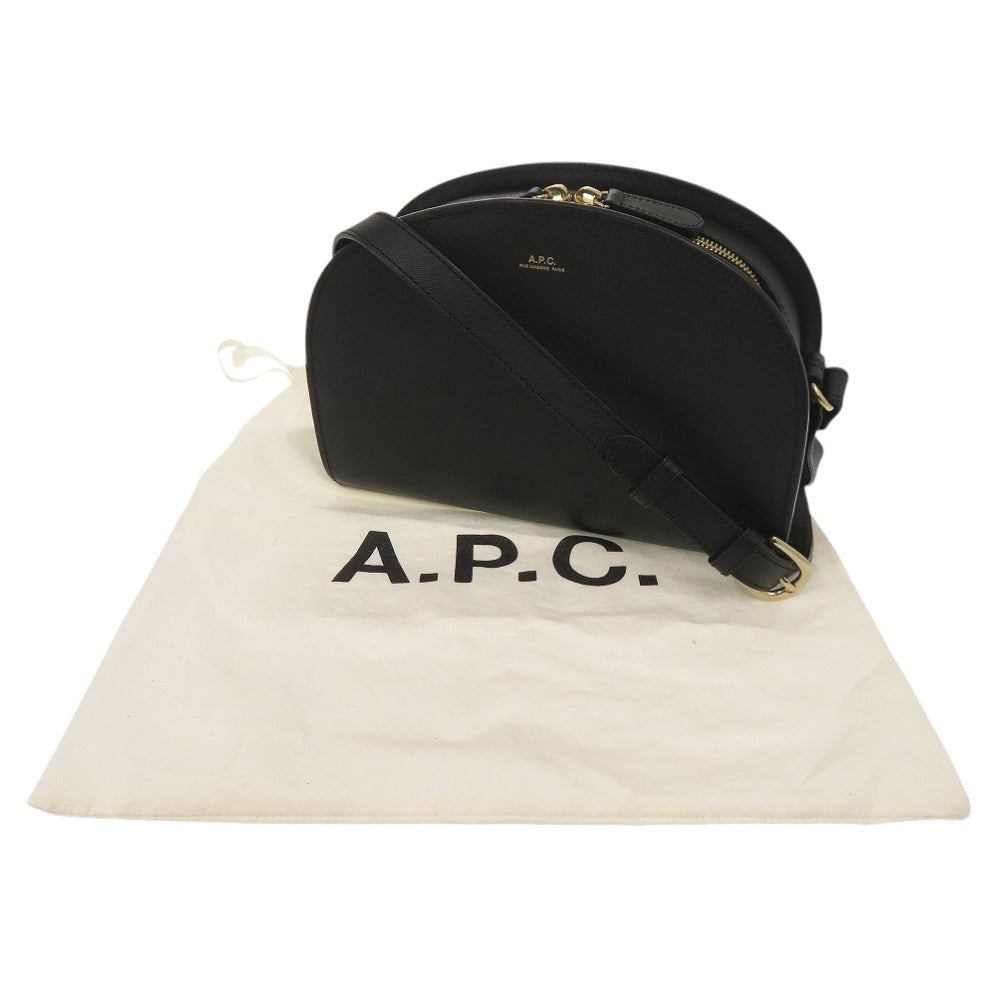 A.P.C. Shoulder Bag leather black