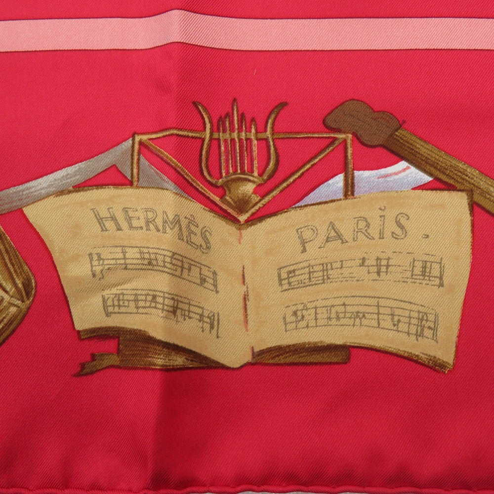 HERMES scarf silk multicolor ballerina Carre90 La Dance La Dance Women Used Authentic