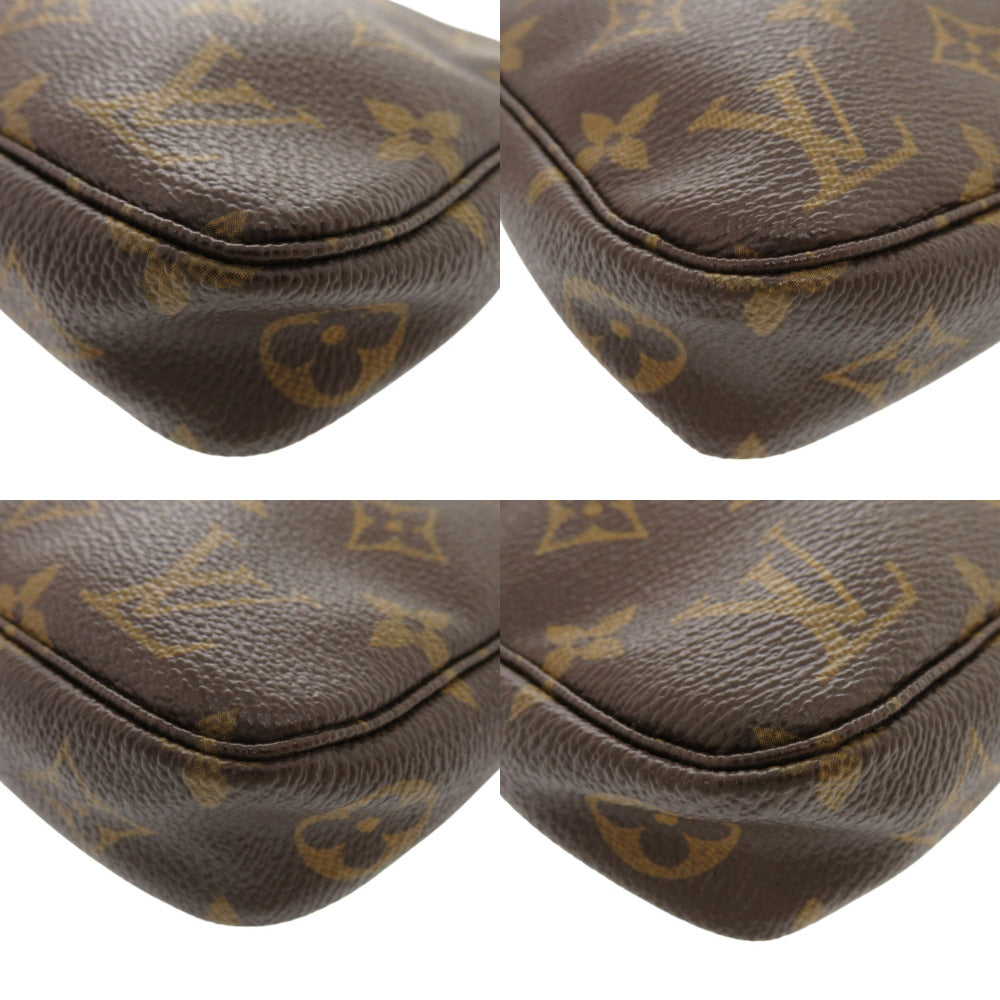 LOUIS VUITTON Pouch M51980 Monogram canvas Brown Monogram Pochette Accessory Pouch