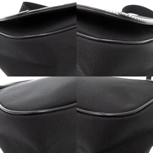 GUCCI Shoulder Bag 630921 canvas black Webbing line