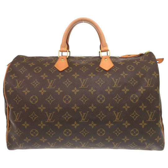 LOUIS VUITTON Handbag M41522 Monogram canvas Brown Monogram Speedy 40