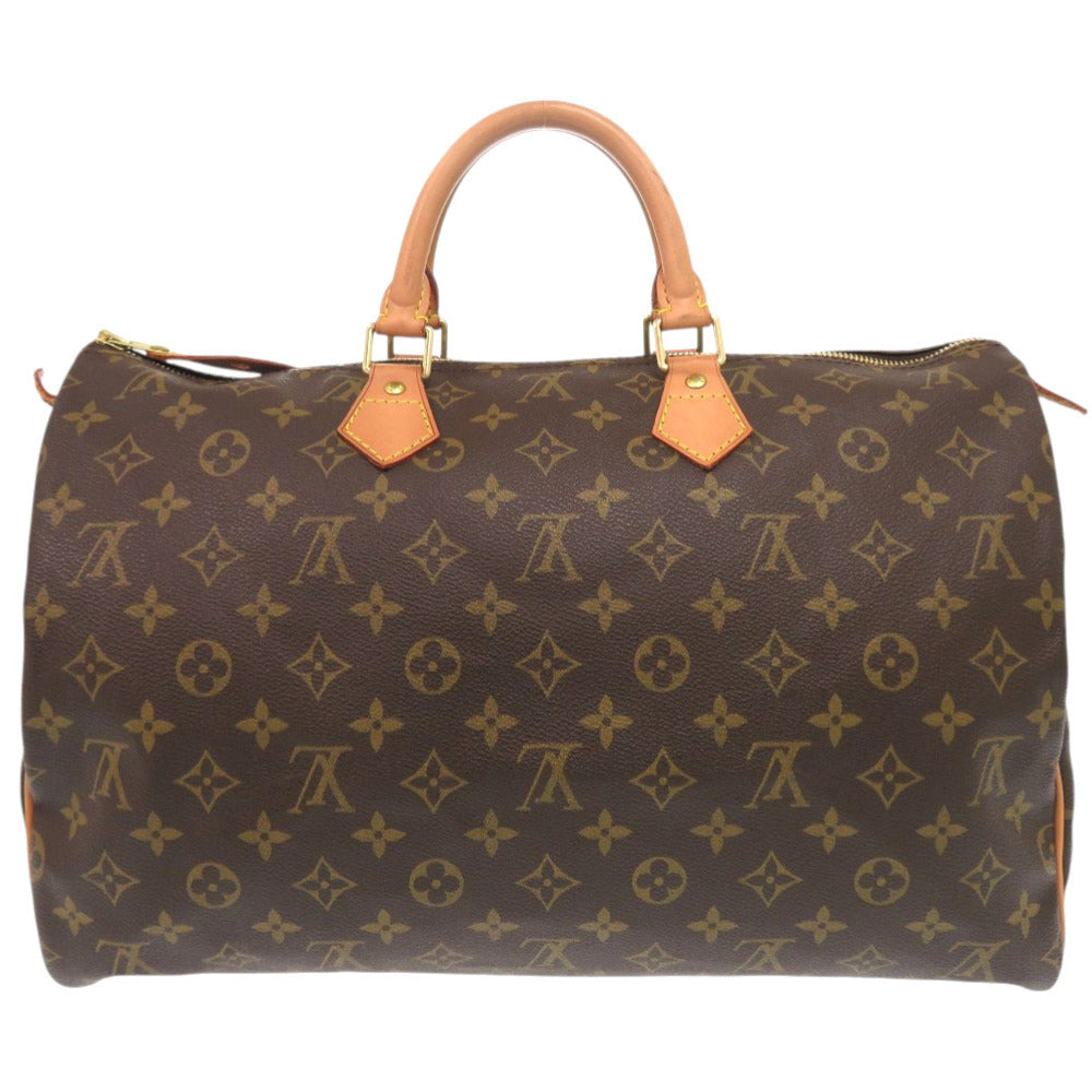 LOUIS VUITTON Handbag M41522 Monogram canvas Brown Monogram Speedy 40