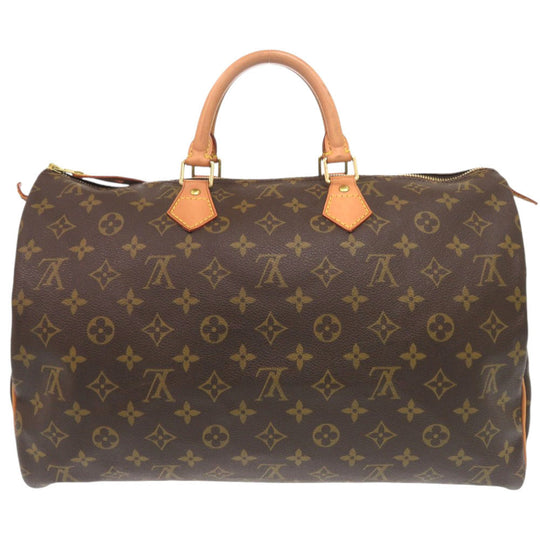 LOUIS VUITTON Handbag M41522 Monogram canvas Brown Monogram Speedy 40