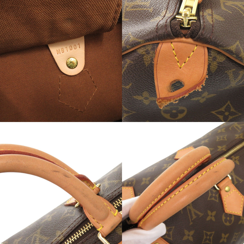 LOUIS VUITTON Handbag M41522 Monogram canvas Brown Monogram Speedy 40