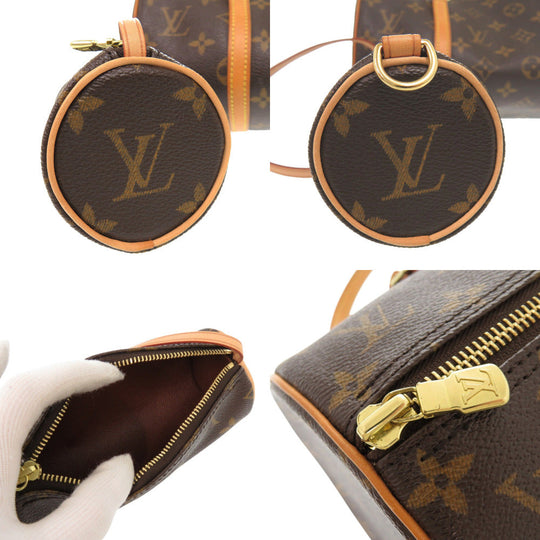 LOUIS VUITTON Handbag M51385 Monogram canvas Brown Monogram Papillon 30 with pouch
