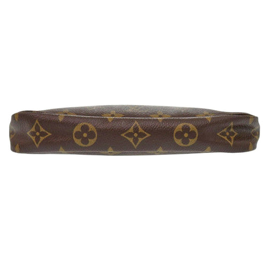 LOUIS VUITTON Pouch M51980 Monogram canvas Brown Accessory pouch Monogram Pochette Accessoires Women Used Authentic