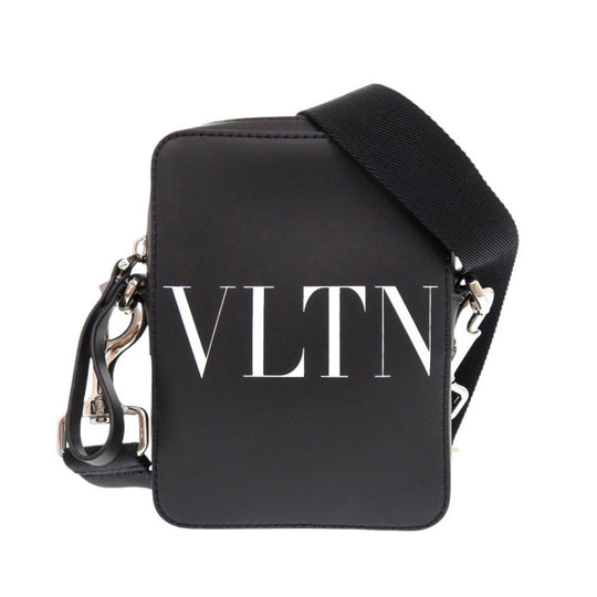 Valentino Garavani Shoulder Bag 1Y2B0943WJW leather black VLTN logo mens Used Authentic