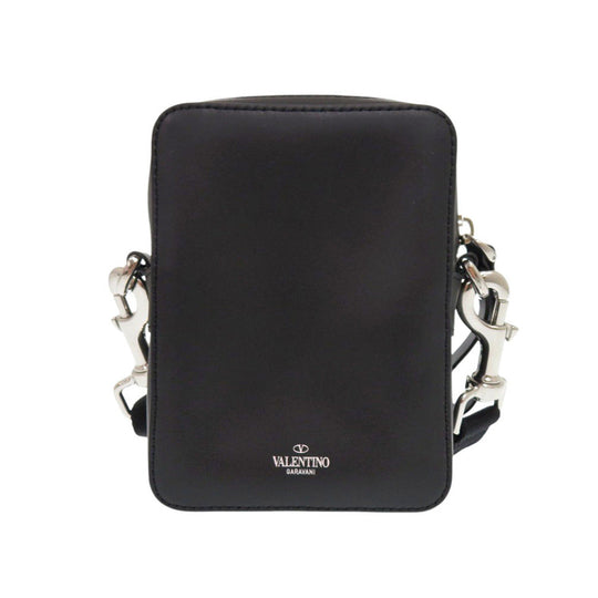Valentino Garavani Shoulder Bag 1Y2B0943WJW leather black VLTN logo mens Used Authentic