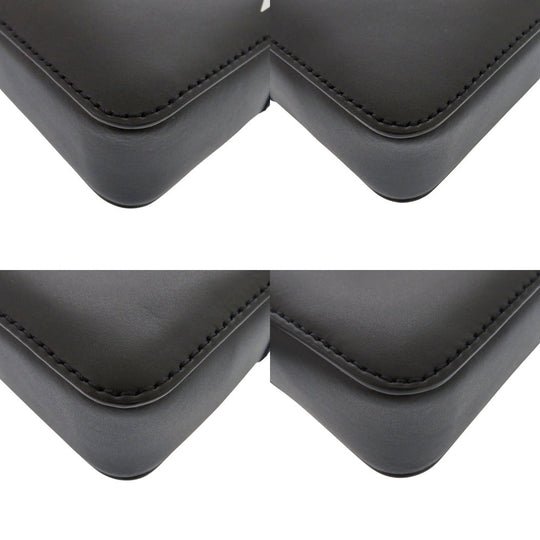 Valentino Garavani Shoulder Bag 1Y2B0943WJW leather black VLTN logo mens Used Authentic