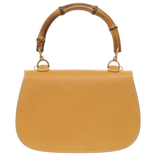 GUCCI Handbag 000 1364 0633 leather yellow Bamboo