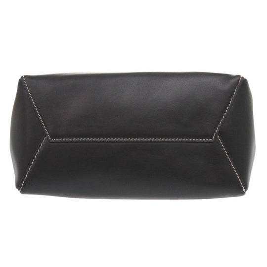 MIUMIU Handbag leather black Ivy Leather Bag Women Used Authentic
